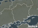 2024年05月24日の岡山県の雨雲レーダー