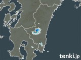 2024年05月24日の宮崎県の雨雲レーダー
