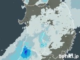 2024年05月24日の秋田県の雨雲レーダー