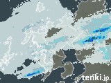 2024年05月27日の佐賀県の雨雲レーダー