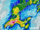 2024年05月28日の近畿地方の雨雲レーダー