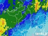 2024年05月28日の滋賀県の雨雲レーダー