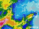 2024年05月28日の奈良県の雨雲レーダー