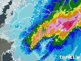 2024年05月28日の徳島県の雨雲レーダー