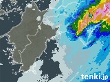 2024年05月28日の高知県の雨雲レーダー