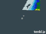 2024年05月29日の沖縄県(南大東島)の雨雲レーダー