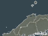 2024年06月07日の島根県の雨雲レーダー