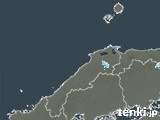 2024年06月14日の島根県の雨雲レーダー