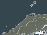 2024年06月18日の島根県の雨雲レーダー