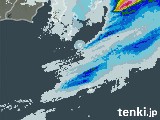 2024年06月21日の東京都(伊豆諸島)の雨雲レーダー