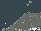 2024年07月06日の島根県の雨雲レーダー