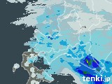 2024年07月29日の道央の雨雲レーダー