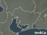 2024年08月11日の愛知県の雨雲レーダー