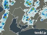 2024年08月15日の愛知県の雨雲レーダー