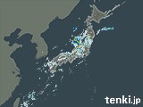 雨雲レーダー(2024年08月25日)