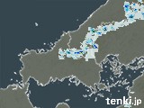 2024年09月17日の山口県の雨雲レーダー