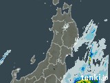 雨雲レーダー(2024年10月01日)
