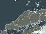 2024年10月04日の中国地方の雨雲レーダー