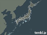 2024年10月10日の雨雲レーダー