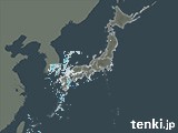 2024年10月14日の雨雲レーダー