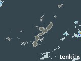 2024年10月19日の沖縄県の雨雲レーダー