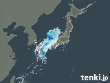 2024年10月22日の雨雲レーダー