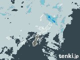 2024年10月25日の沖縄県の雨雲レーダー