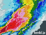 雨雲レーダー(2024年11月02日)