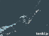 2024年12月10日の沖縄地方の雨雲レーダー