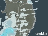 2024年12月21日の岩手県の雨雲レーダー