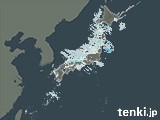 雨雲レーダー(2024年12月22日)