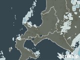 2024年12月31日の道央の雨雲レーダー