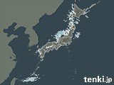 雨雲レーダー(2025年01月01日)