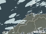 2025年01月06日の島根県の雨雲レーダー