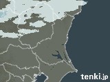 2025年01月09日の茨城県の雨雲レーダー