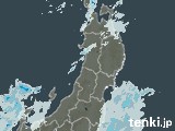 2025年01月12日の東北地方の雨雲レーダー