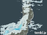2025年01月14日の東北地方の雨雲レーダー