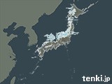 雨雲レーダー(2025年01月14日)