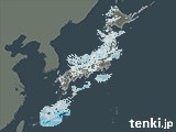 雨雲レーダー(2025年01月15日)