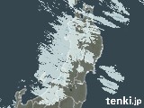2025年01月17日の東北地方の雨雲レーダー