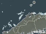 2025年01月17日の島根県の雨雲レーダー