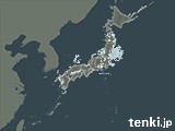 雨雲レーダー(2025年01月21日)