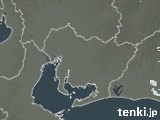 2025年01月21日の愛知県の雨雲レーダー