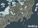 2025年01月22日の関東・甲信地方の雨雲レーダー