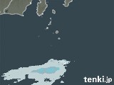 2025年01月24日の東京都(伊豆諸島)の雨雲レーダー