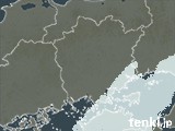 2025年01月27日の岡山県の雨雲レーダー