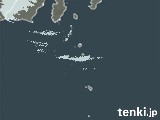 2025年01月29日の東京都(伊豆諸島)の雨雲レーダー