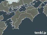 2025年01月30日の四国地方の雨雲レーダー