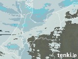 2025年01月30日の富山県の雨雲レーダー