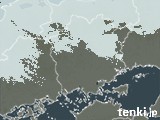 2025年01月30日の岡山県の雨雲レーダー